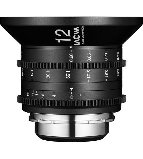 Venus Optics Laowa 12mm T2.9 Zero-D Cine Lens for PL Mount